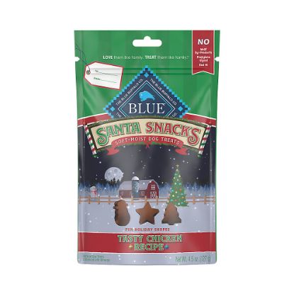 Picture of Blue Buffalo Santa Snacks Dog Treats - Chicken