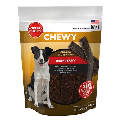 Picture of Great Choice® Dog Jerky Treat - Beef