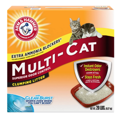 Picture of Arm & Hammer™ Clumping Multi-Cat Clay Cat Litter